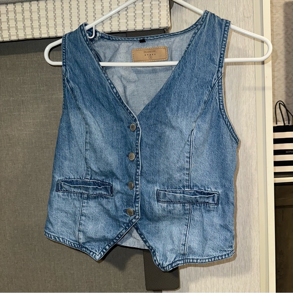 Blank NYC Demin Vest